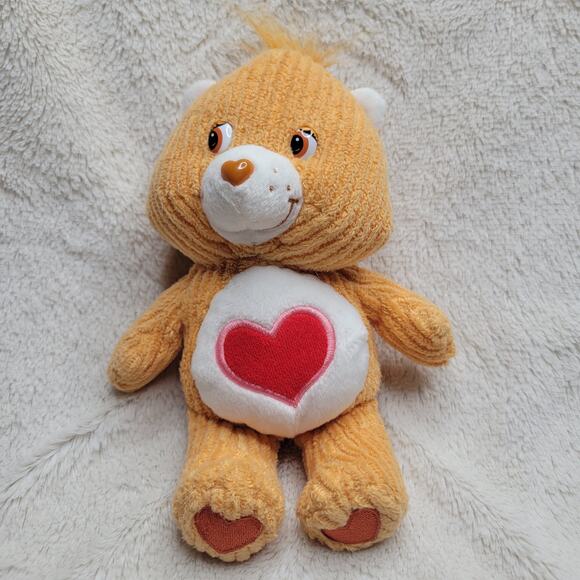 VTG 2003 Care Bears Tender Heart Chenille Plush Bear 9" by TCFC, Play Along Ltd - Picture 12 of 12